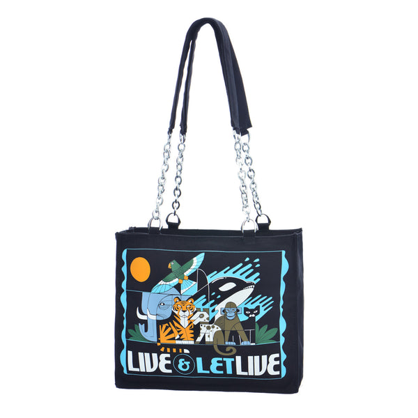 Live & Let Live Tote (Last One)